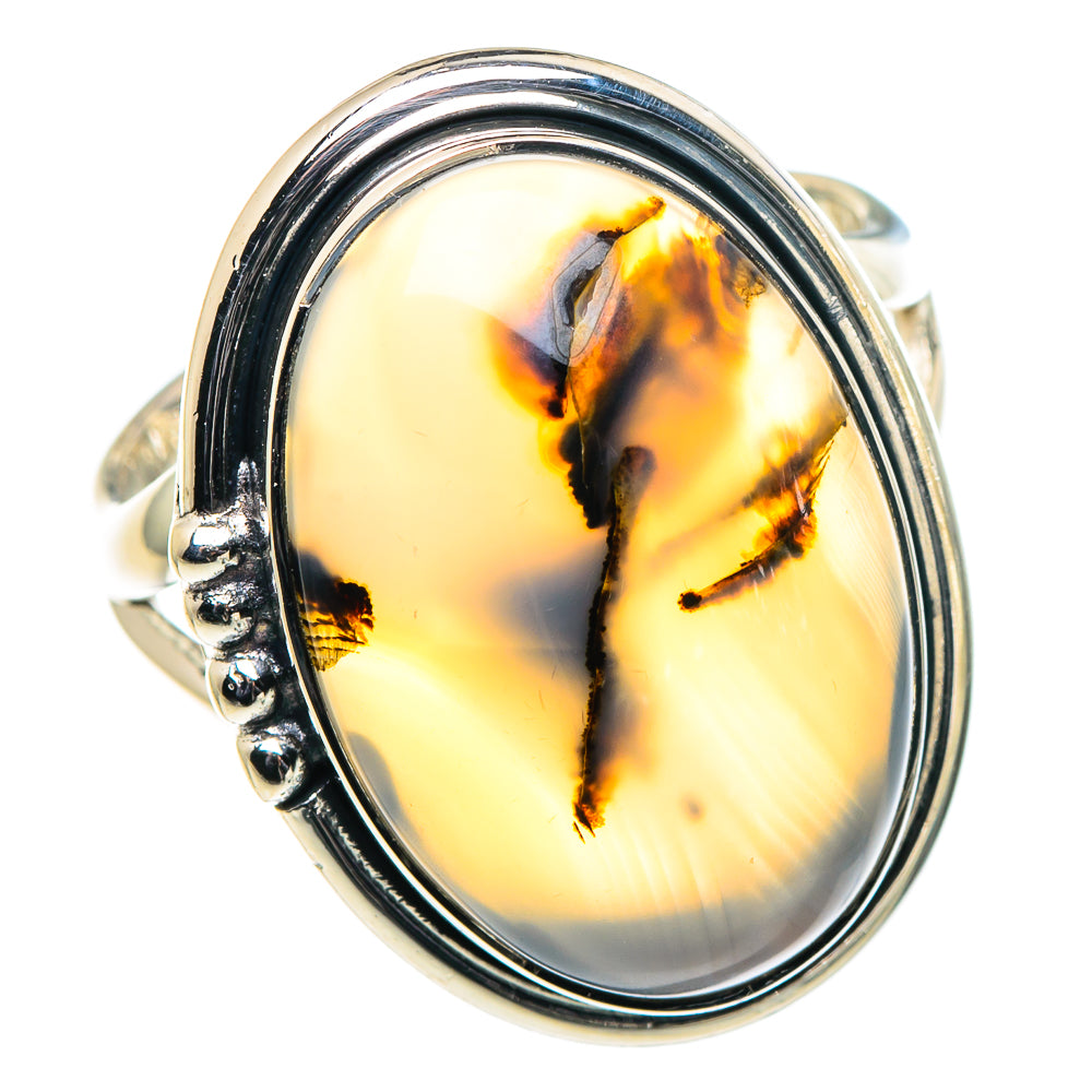 Montana Agate Rings handcrafted by Ana Silver Co - RING94638