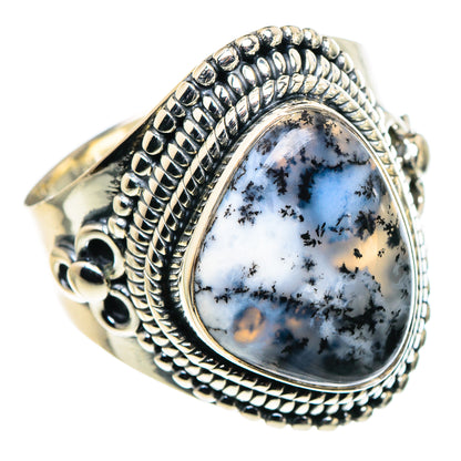 Dendritic Opal Rings handcrafted by Ana Silver Co - RING94639