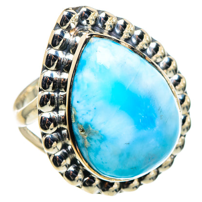 Larimar Rings handcrafted by Ana Silver Co - RING94642