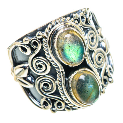 Labradorite Rings handcrafted by Ana Silver Co - RING94658