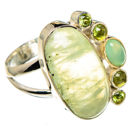 Prehnite Rings handcrafted by Ana Silver Co - RING94678