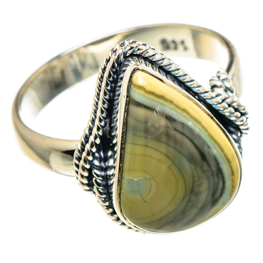 Willow Creek Jasper Rings handcrafted by Ana Silver Co - RING94689