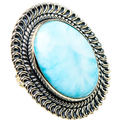 Larimar Rings handcrafted by Ana Silver Co - RING94709