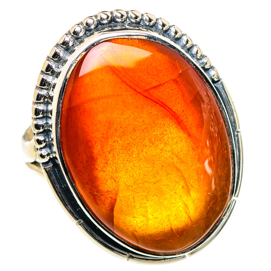 Carnelian Rings handcrafted by Ana Silver Co - RING94736