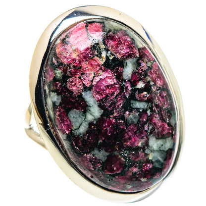 Russian Eudialyte Rings handcrafted by Ana Silver Co - RING94742