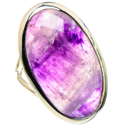 Chevron Amethyst Rings handcrafted by Ana Silver Co - RING94746