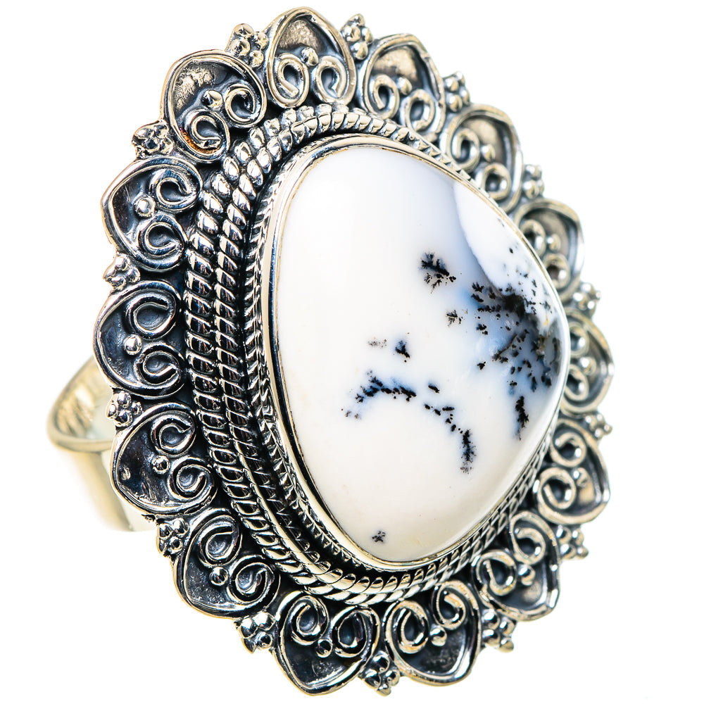 Dendritic Opal Rings handcrafted by Ana Silver Co - RING94756 - Photo 2