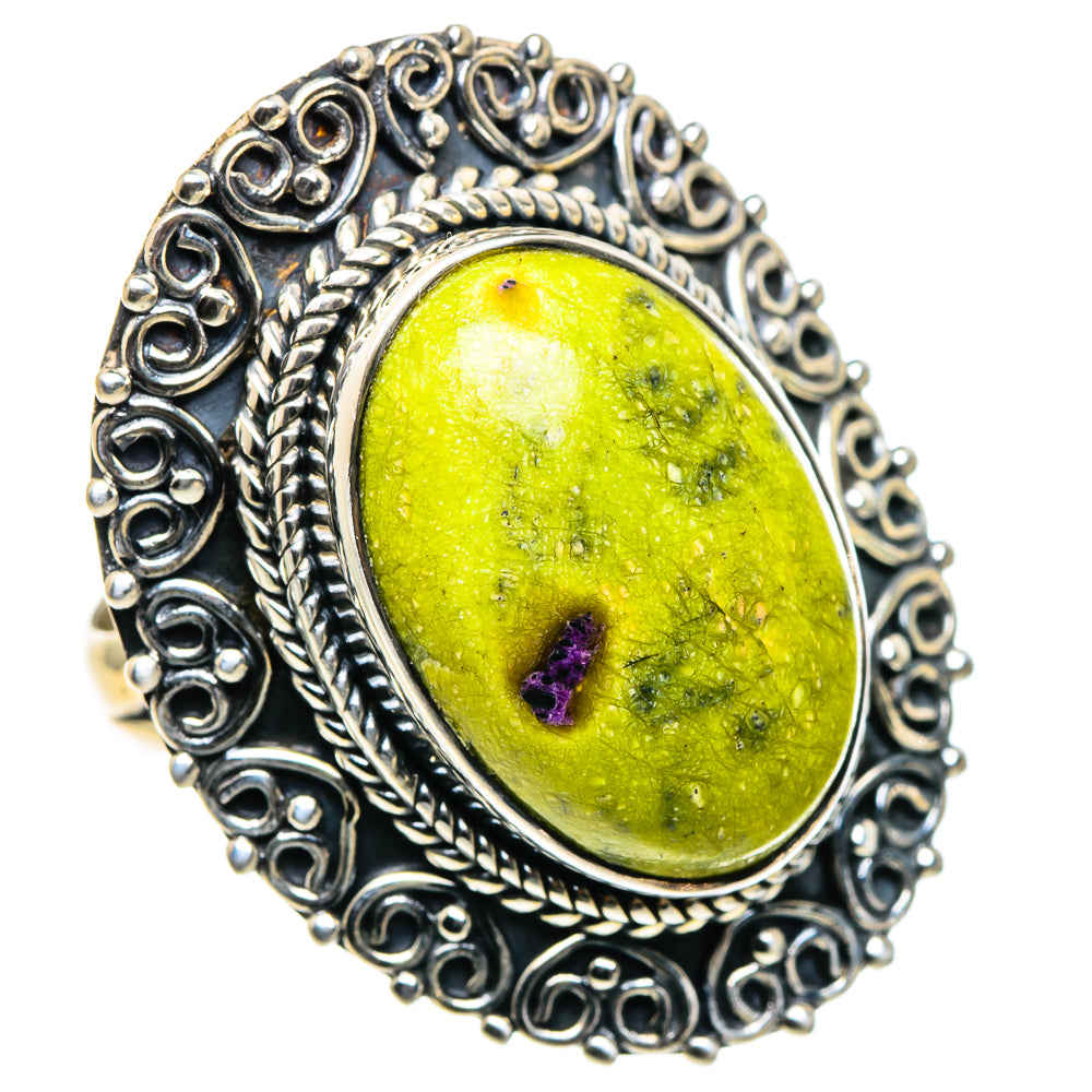 Atlantisite Rings handcrafted by Ana Silver Co - RING94759 - Photo 2