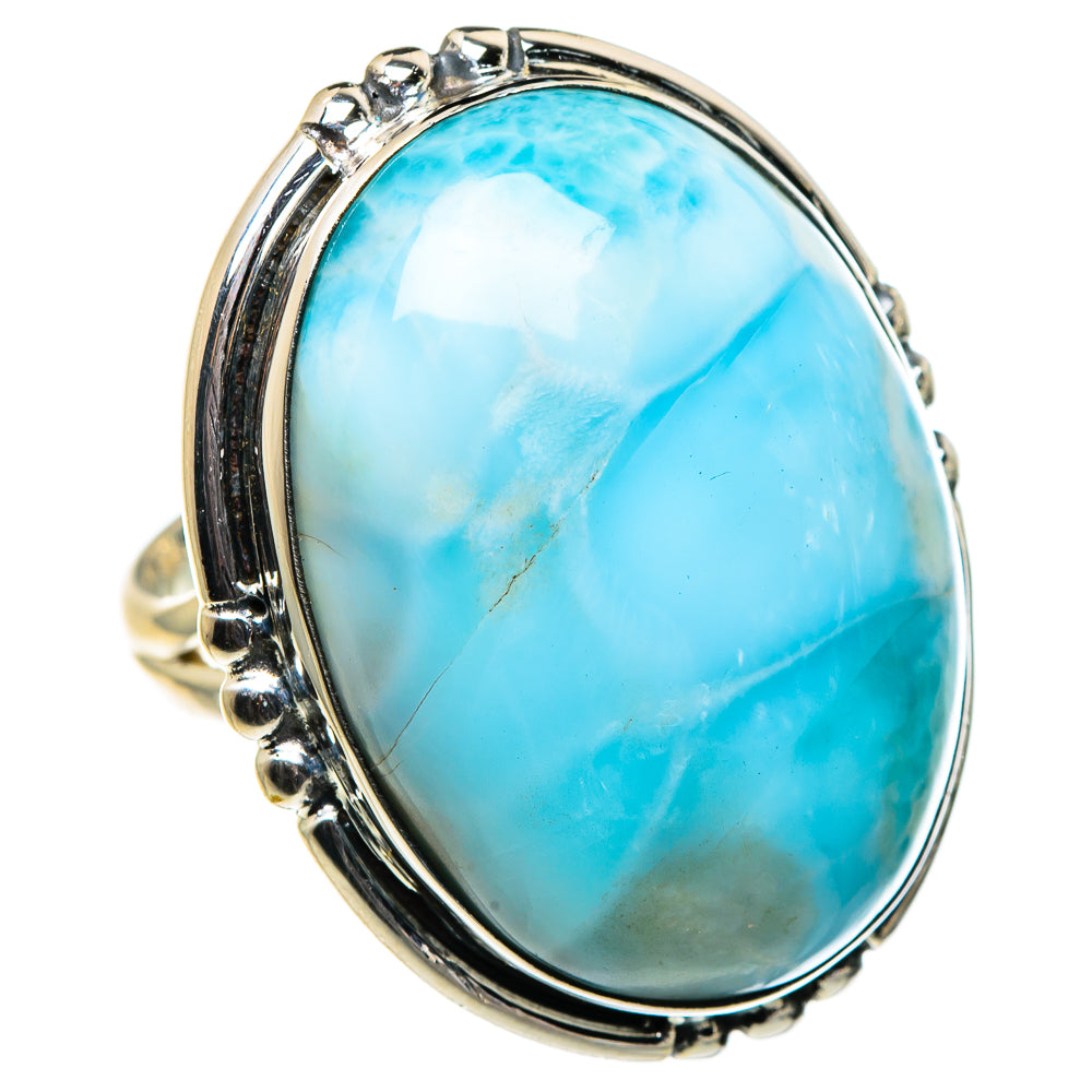 Larimar Rings handcrafted by Ana Silver Co - RING94764