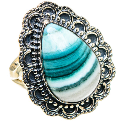 Ocean Jasper Rings handcrafted by Ana Silver Co - RING94772