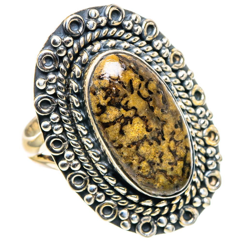 Dinosaur Bone Rings handcrafted by Ana Silver Co - RING94790 - Photo 2