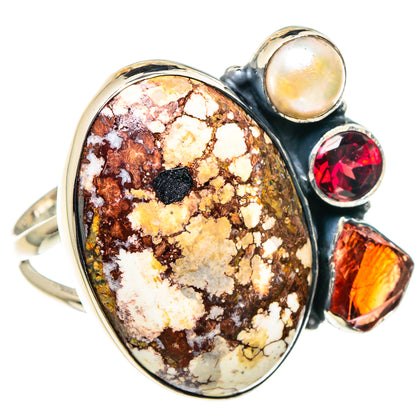 Wild Horse Jasper Rings handcrafted by Ana Silver Co - RING94791