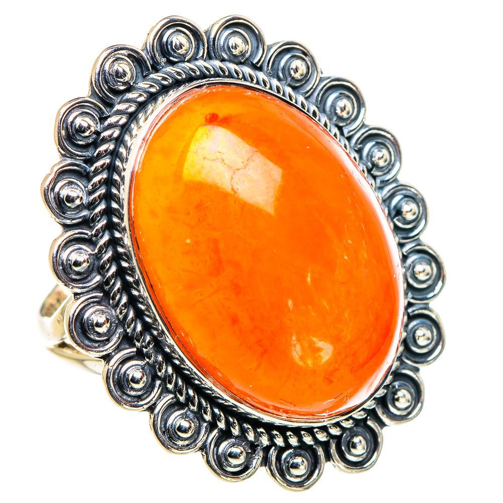 Carnelian Rings handcrafted by Ana Silver Co - RING94798