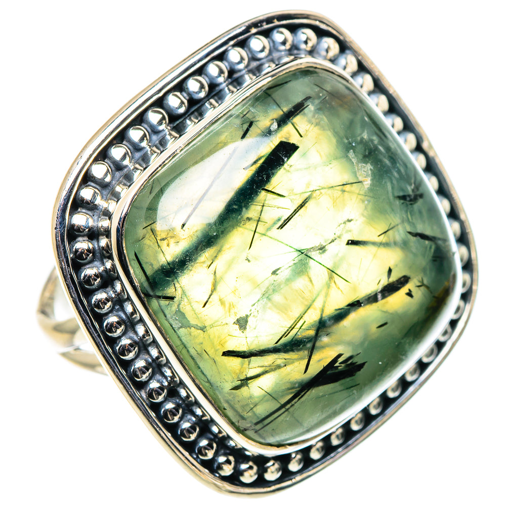 Prehnite Rings handcrafted by Ana Silver Co - RING94834
