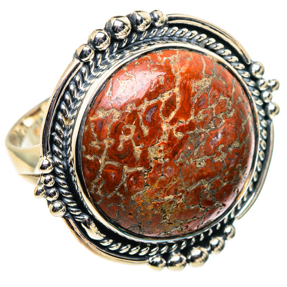 Dinosaur Bone Rings handcrafted by Ana Silver Co - RING94839