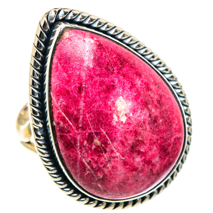 Thulite Rings handcrafted by Ana Silver Co - RING94848