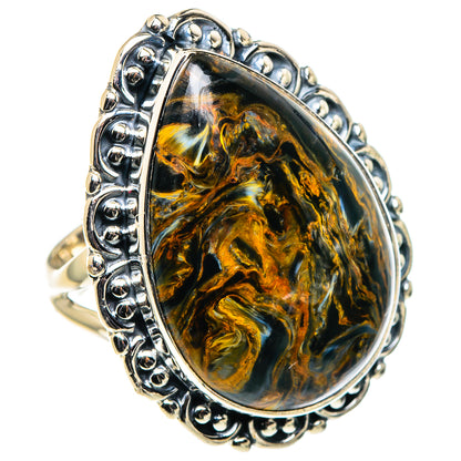 Pietersite Rings handcrafted by Ana Silver Co - RING94851