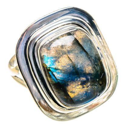 Labradorite Rings handcrafted by Ana Silver Co - RING94892