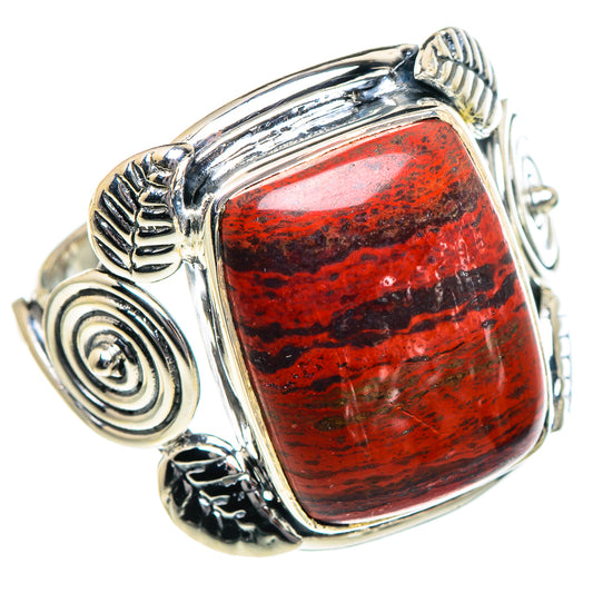 Red Jasper Rings handcrafted by Ana Silver Co - RING94901