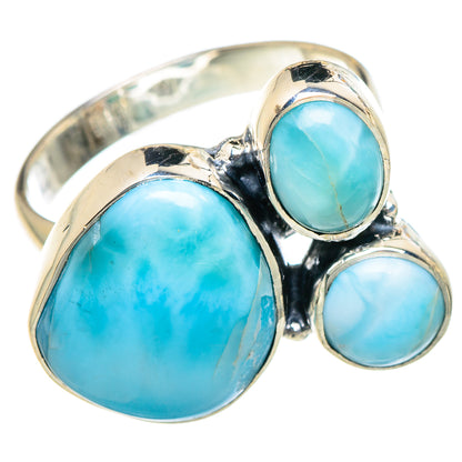 Larimar Rings handcrafted by Ana Silver Co - RING94918