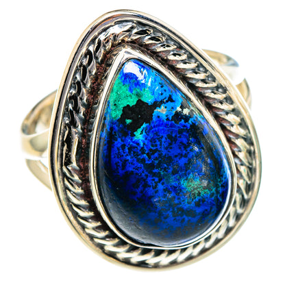 Azurite Rings handcrafted by Ana Silver Co - RING94921