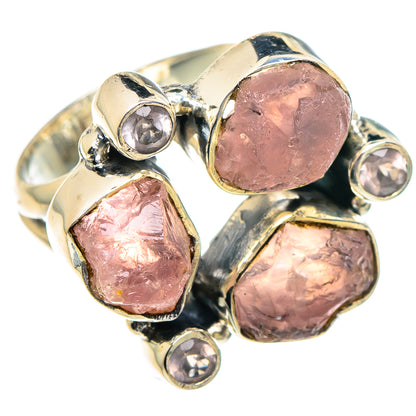Rose Quartz Rings handcrafted by Ana Silver Co - RING94929