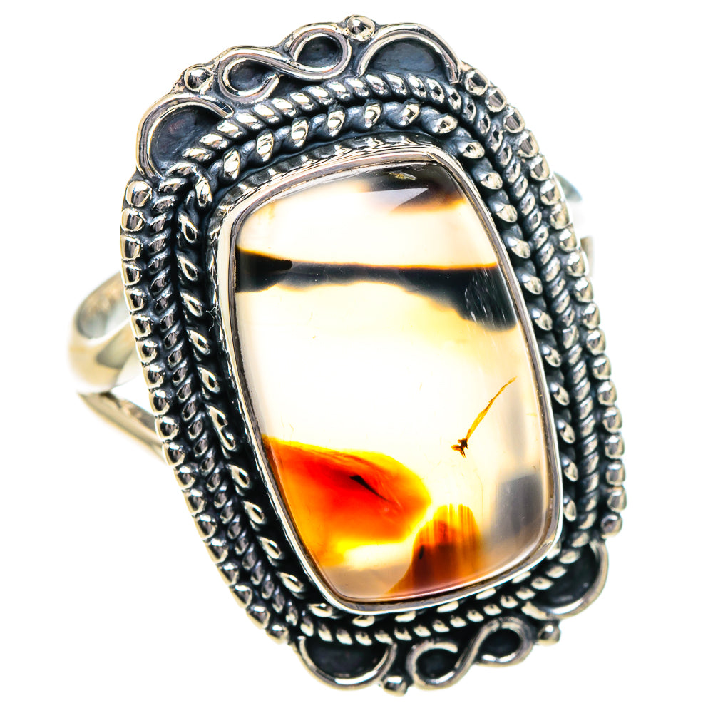 Montana Agate Rings handcrafted by Ana Silver Co - RING94934