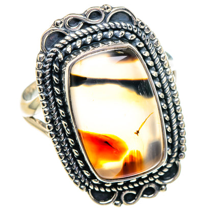 Montana Agate Rings handcrafted by Ana Silver Co - RING94934