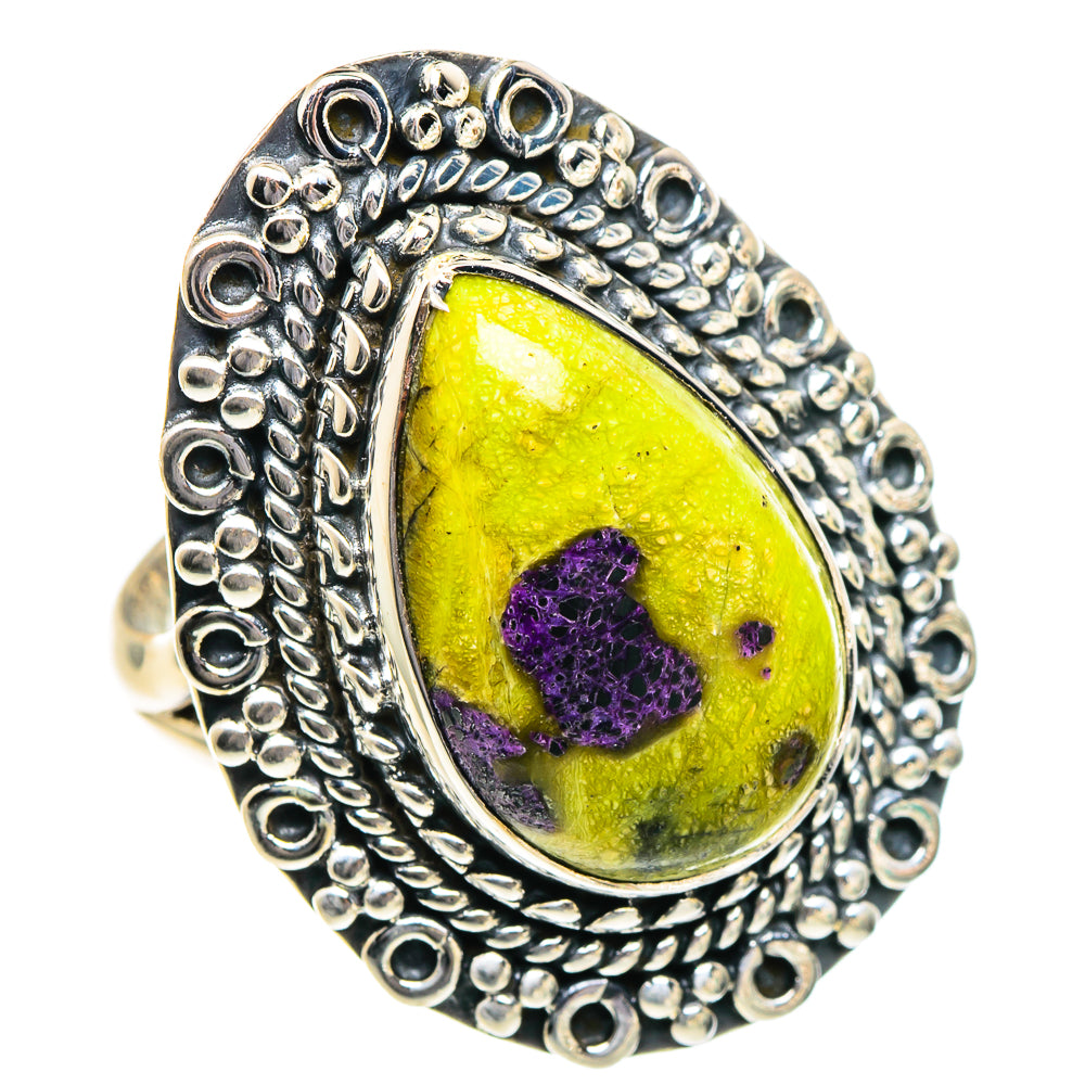 Atlantisite Rings handcrafted by Ana Silver Co - RING94943 - Photo 2