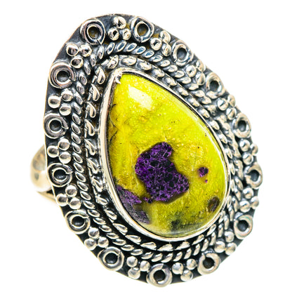 Atlantisite Rings handcrafted by Ana Silver Co - RING94943 - Photo 2