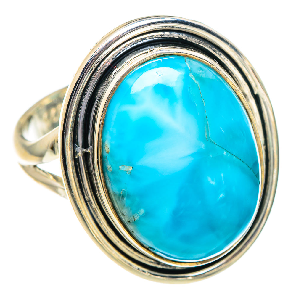 Larimar Rings handcrafted by Ana Silver Co - RING94944