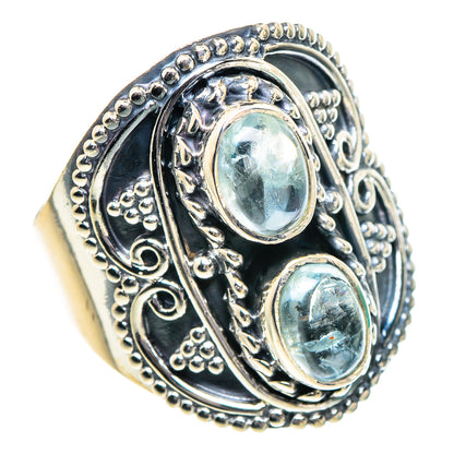 Aquamarine Rings handcrafted by Ana Silver Co - RING94962 - Photo 2