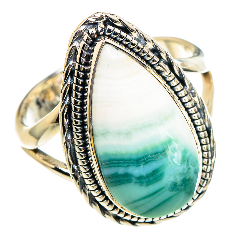 Ocean Jasper Rings handcrafted by Ana Silver Co - RING95002