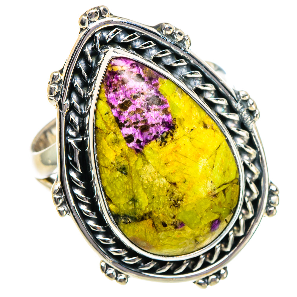 Atlantisite Rings handcrafted by Ana Silver Co - RING95008 - Photo 2