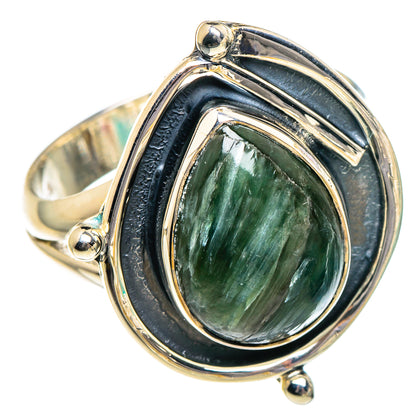 Seraphinite Rings handcrafted by Ana Silver Co - RING95014