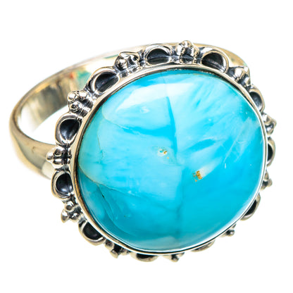 Larimar Rings handcrafted by Ana Silver Co - RING95018