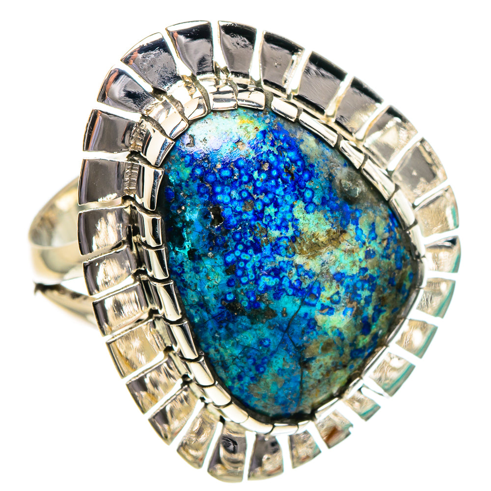 Azurite Rings handcrafted by Ana Silver Co - RING95021