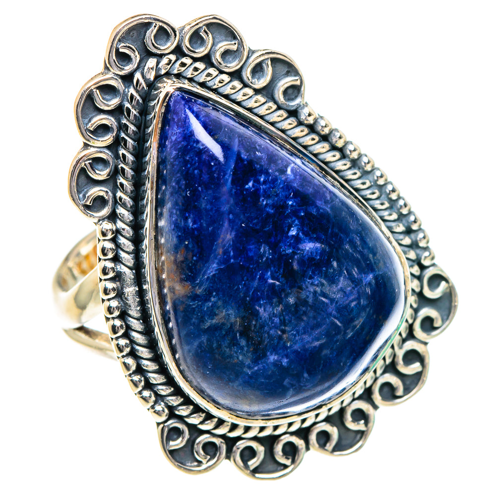 Sodalite Rings handcrafted by Ana Silver Co - RING95025