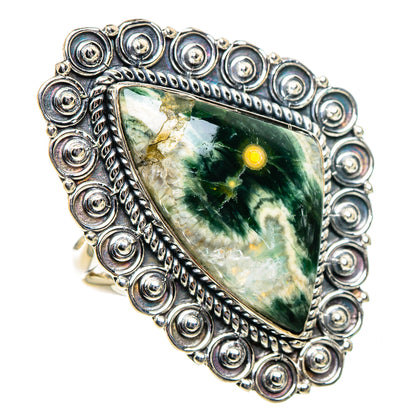Ocean Jasper Rings handcrafted by Ana Silver Co - RING95029 - Photo 2