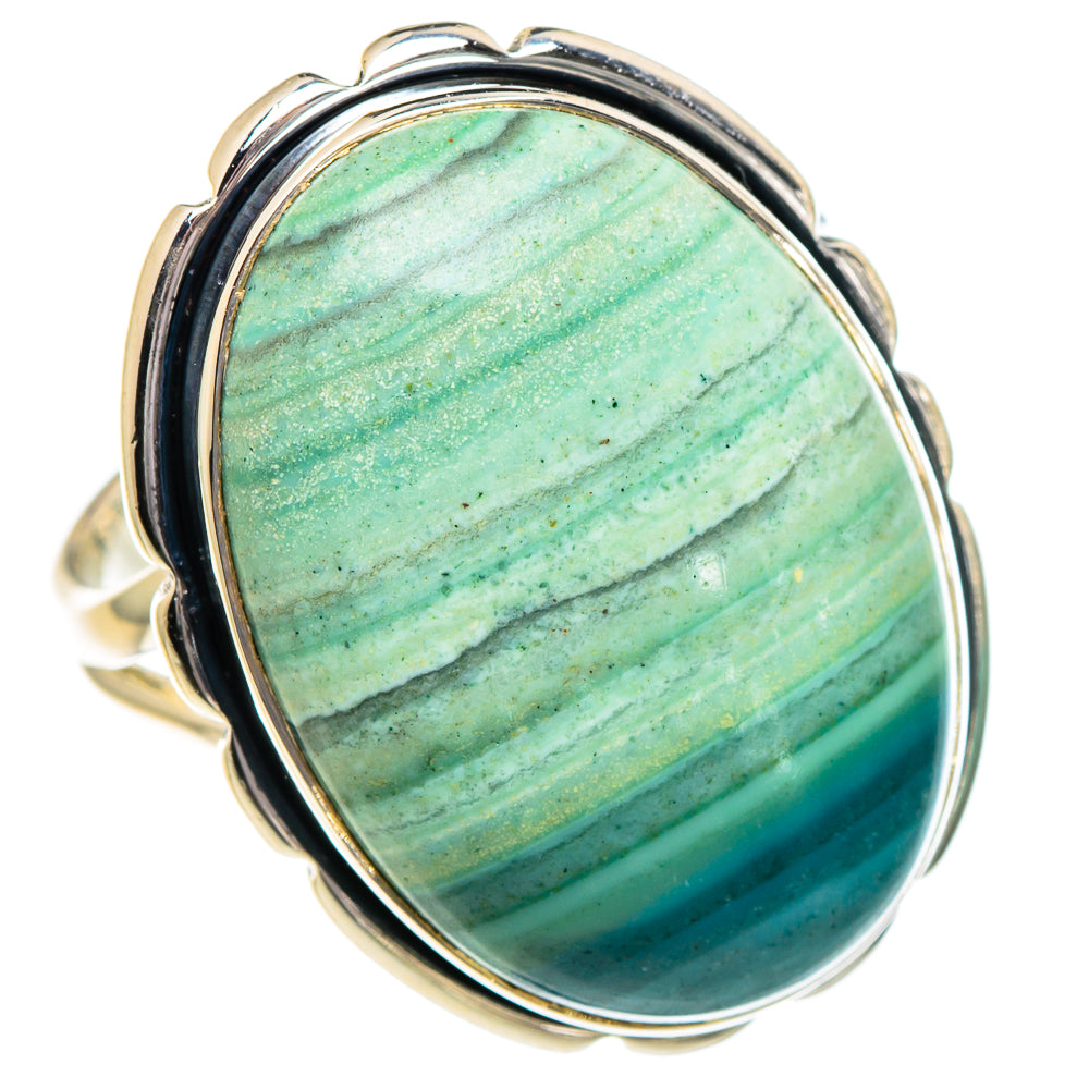 Ocean Jasper Rings handcrafted by Ana Silver Co - RING95035