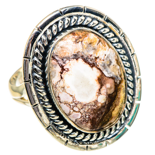 Wild Horse Jasper Rings handcrafted by Ana Silver Co - RING95043 - Photo 2