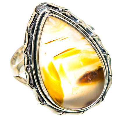 Montana Agate Rings handcrafted by Ana Silver Co - RING95046