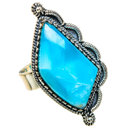Larimar Rings handcrafted by Ana Silver Co - RING95070