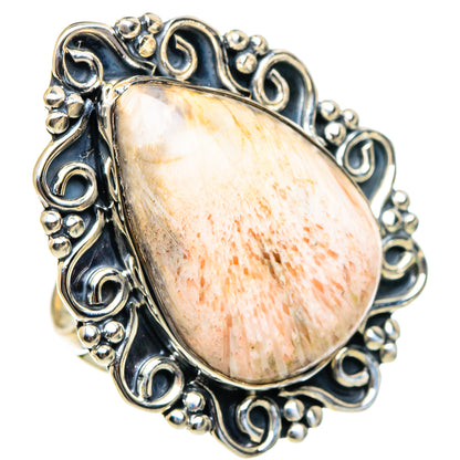 Scolecite Rings handcrafted by Ana Silver Co - RING95095