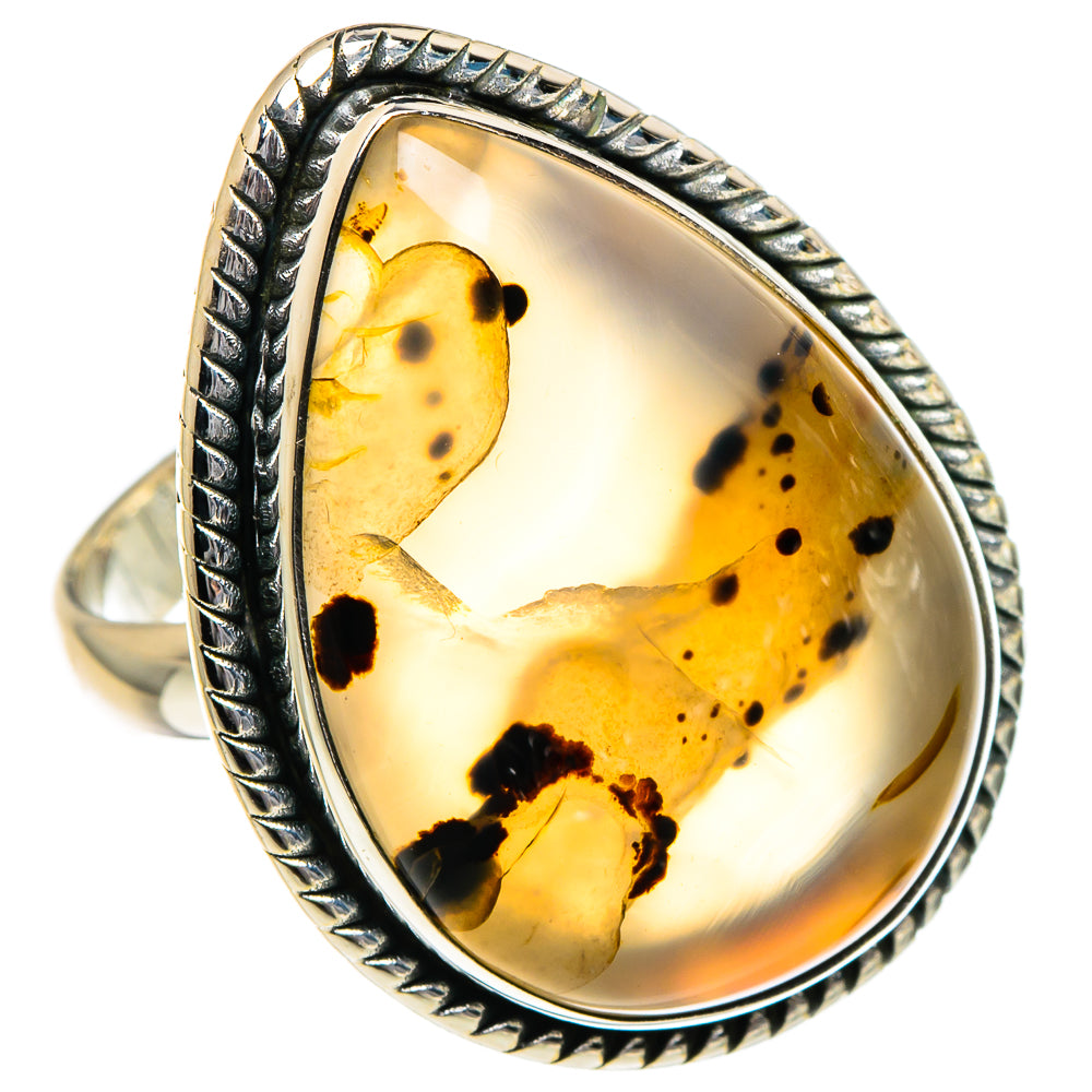 Montana Agate Rings handcrafted by Ana Silver Co - RING95109
