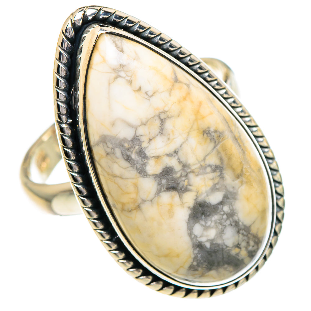 Wild Horse Jasper Rings handcrafted by Ana Silver Co - RING95110