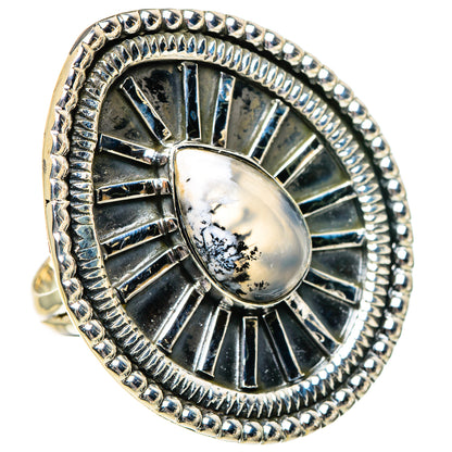 Dendritic Opal Rings handcrafted by Ana Silver Co - RING95112