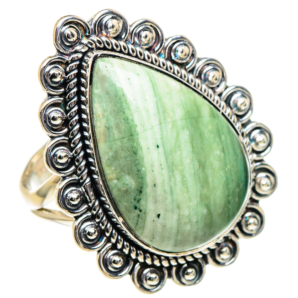 Ocean Jasper Rings handcrafted by Ana Silver Co - RING95128