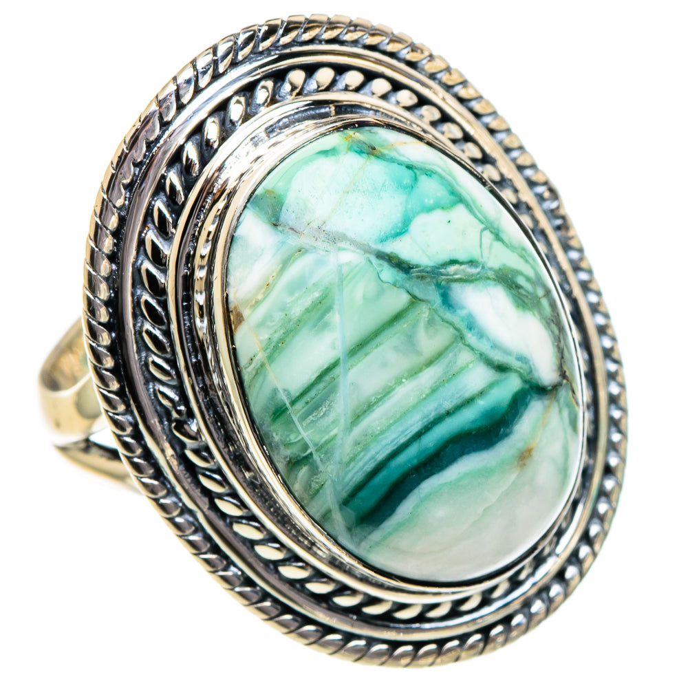 Ocean Jasper Rings handcrafted by Ana Silver Co - RING95133