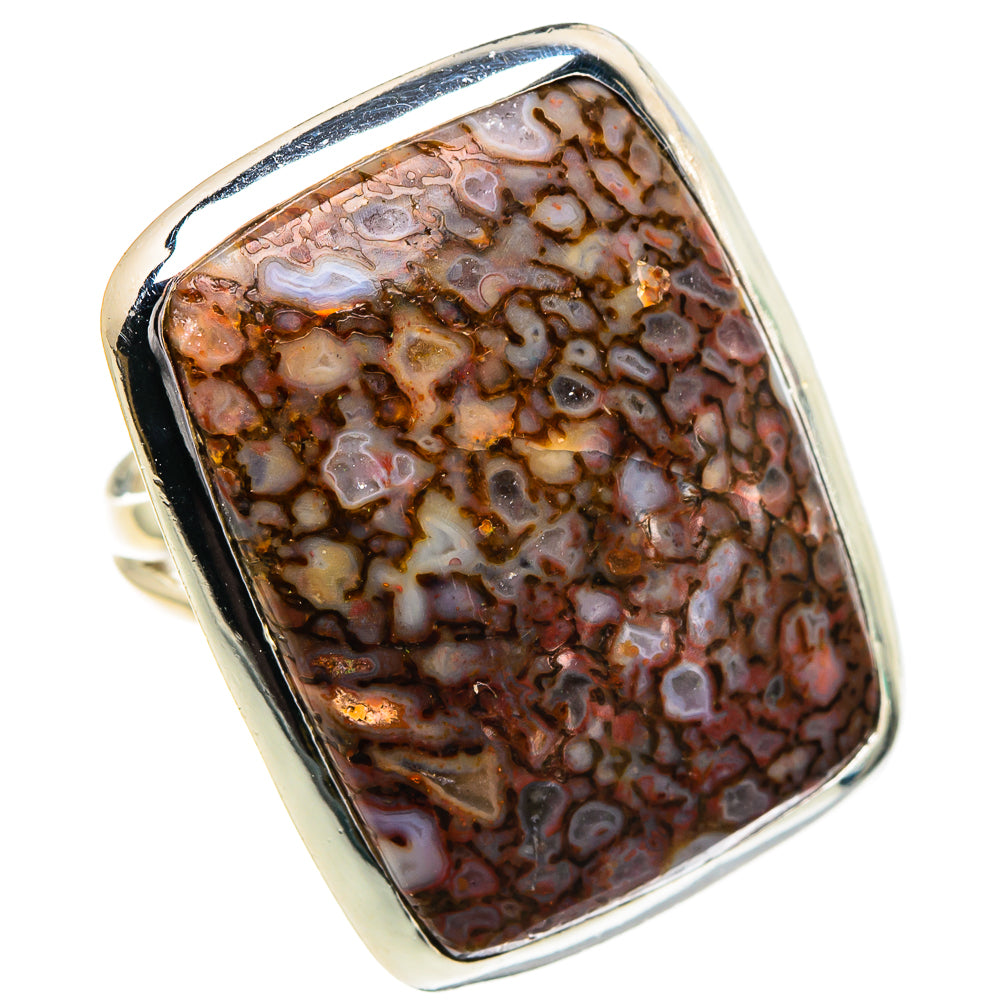 Dinosaur Bone Rings handcrafted by Ana Silver Co - RING95140